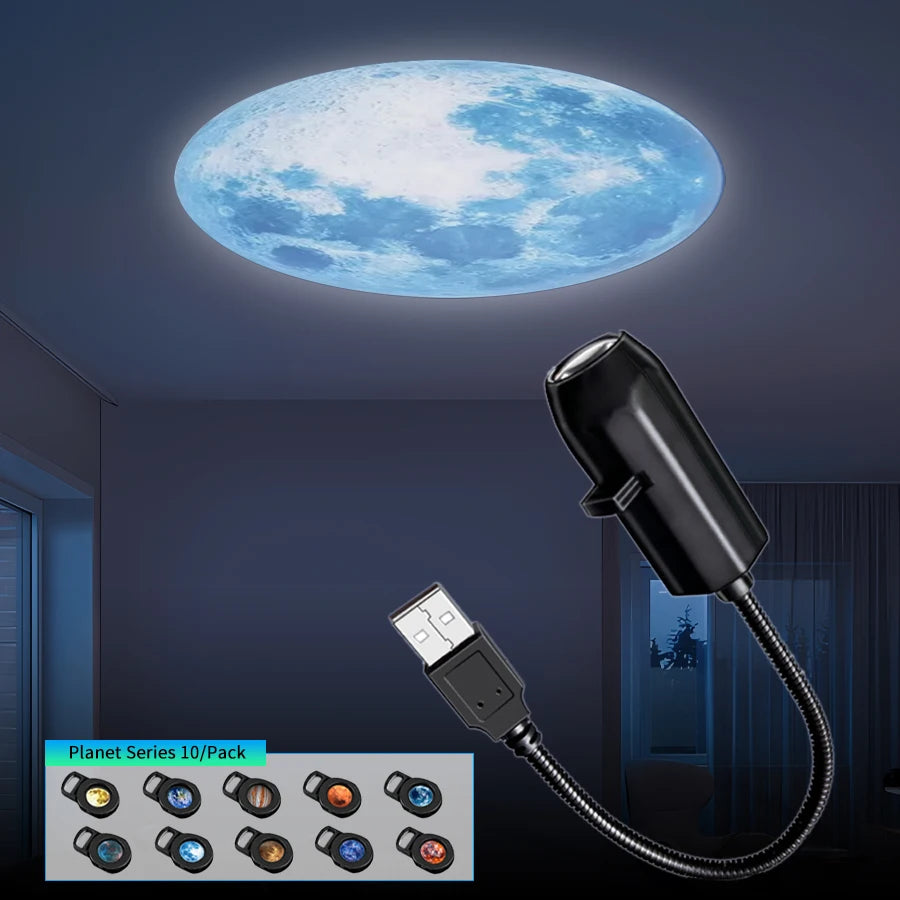 بروجكتور النجوم والكواكب USB