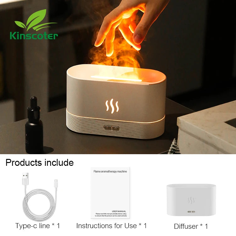 فوّاحة اللهب الهادئ | ٧ ألوان USB